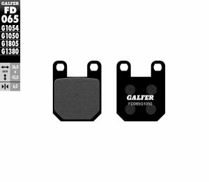 Galfer FD065G1050 félig fém fékbetétek Fékbetét 1
