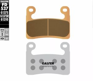 Galfer FD537G1375 HH szinterezett fékbetétek Fékbetét