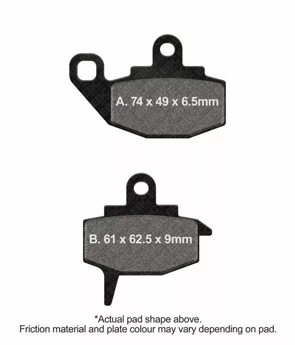 Ebc FA130TT TT Sport Carbon Fusion fékbetétek Fékbetét 0