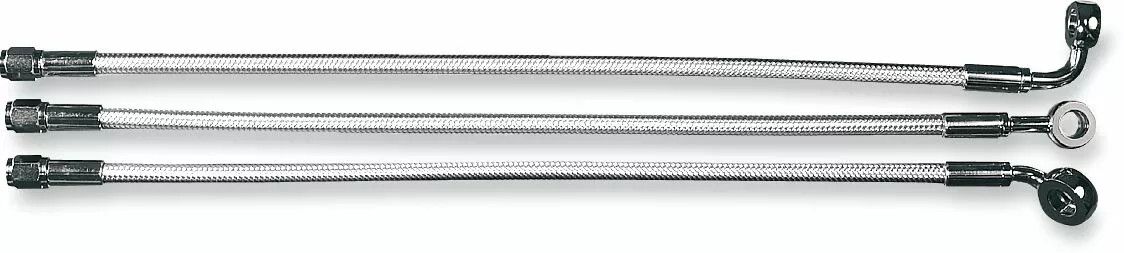 Magnum shielding 37229 Alternate Length Designer sorozat fonott, nem ABS első felső fékvezeték készlet Fék és kuplung cső 0