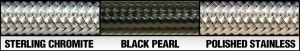 Magnum shielding AS47124 Alternate Length Designer Series ABS-specifikus első fékvezeték-készlet Fék és kuplung cső 1