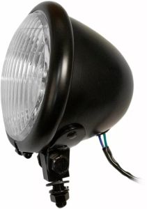 Emgo 66-84121B Bates Style 4-1/2" Spotlámpa Fényszóró, helyzetjelző