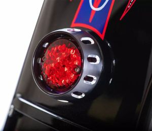 Drag specialties L24-0437ABRLEDE Egyedi Bobber Led hátsó lámpa és rendszámtábla rögzítés Rendszámtartók 2