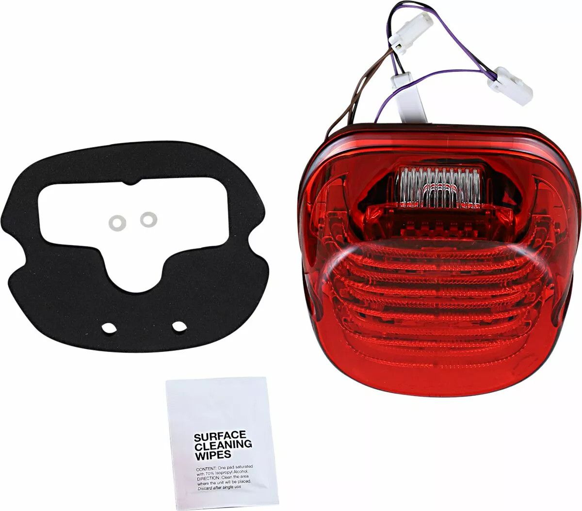 Custom dynamics PB-TL-INT-TW-R ProBEAM® integrált alacsony profilú LED-es hátsó lámpák kiegészítő irányjelzőkkel Fényszóró, helyzetjelző 1