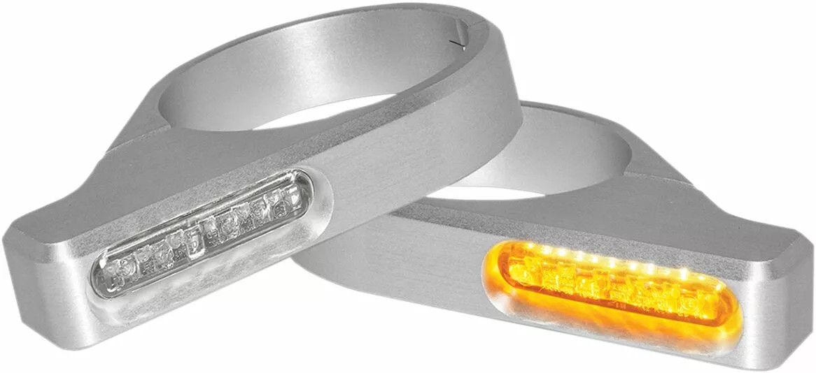 Heinz bikes HBZCC-41-S LED-es irányjelző villákhoz Fényszóró, helyzetjelző 0