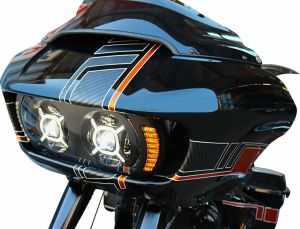 Paul yaffe bagger nation BNCHT Tracer irányjelző előlap Fényszóró, helyzetjelző 1