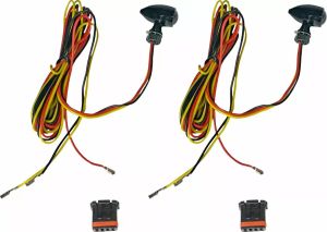 Custom dynamics CD-MICRO-AR2-B Micro Bullet kétszínű LED-es irányjelzők Fényszóró, helyzetjelző