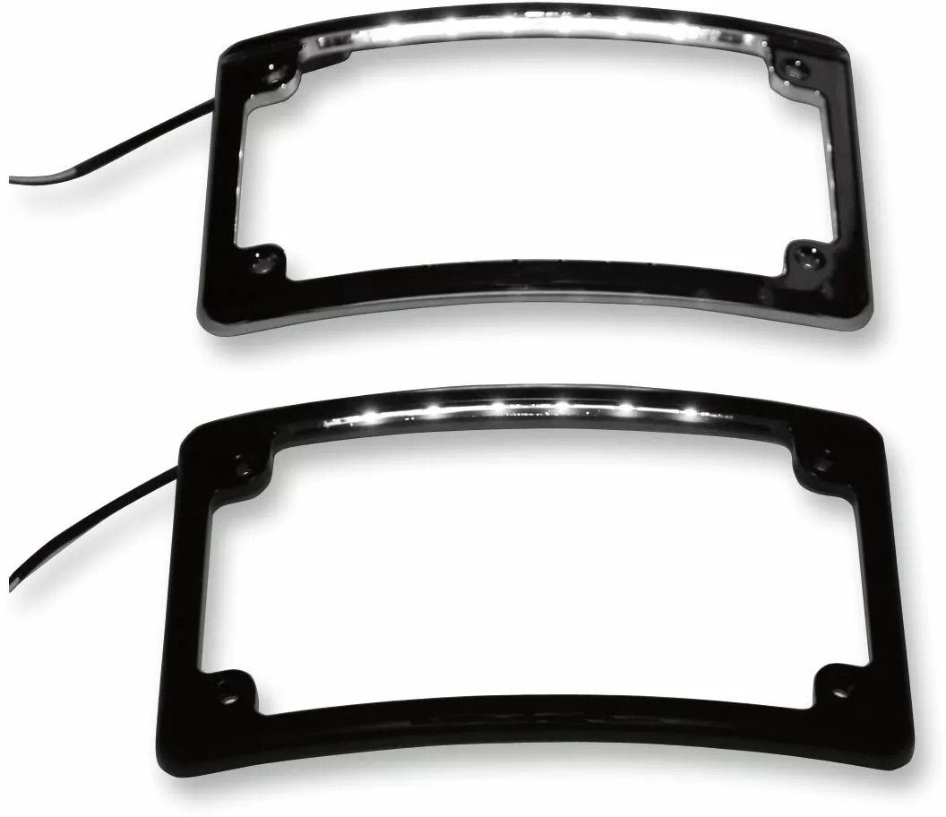 Custom dynamics LPF-RAD-C-LP LED rendszámtábla keret Rendszámtartók 1