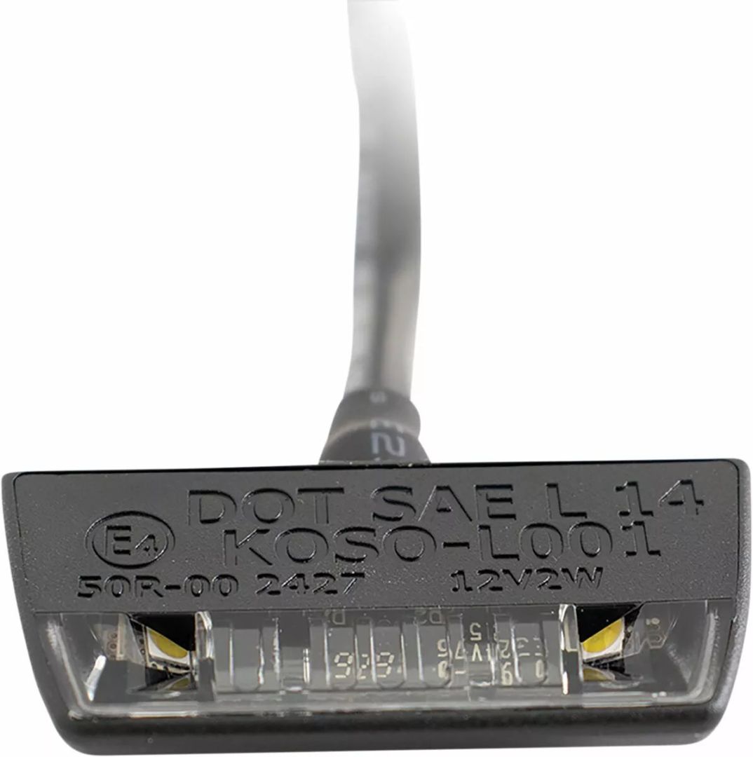 Koso north america HD008000 Blade LED rendszámtábla lámpa Rendszámtartók 2