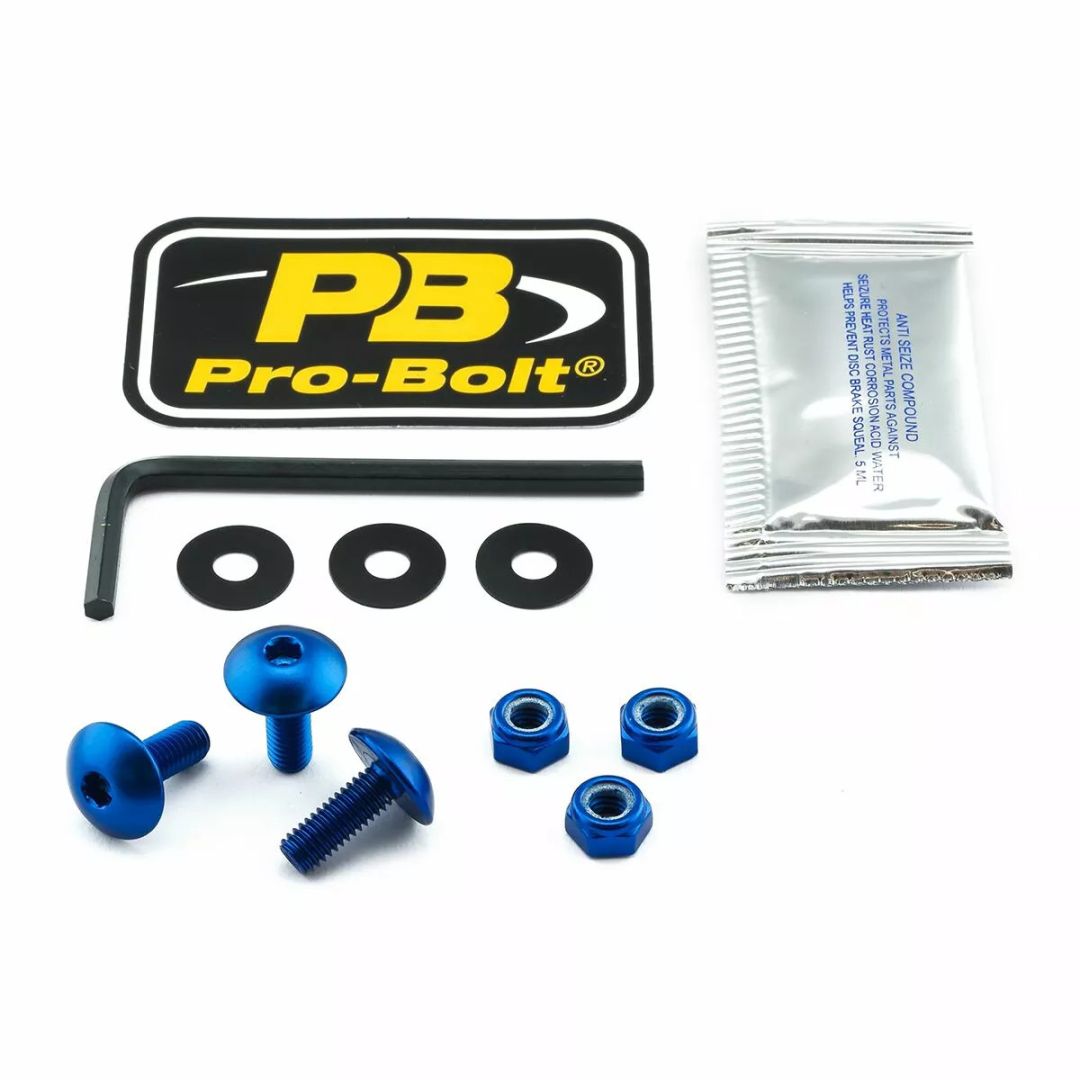 Pro bolt NPLATE10B rendszámtábla csavarok Rendszámtartók 0