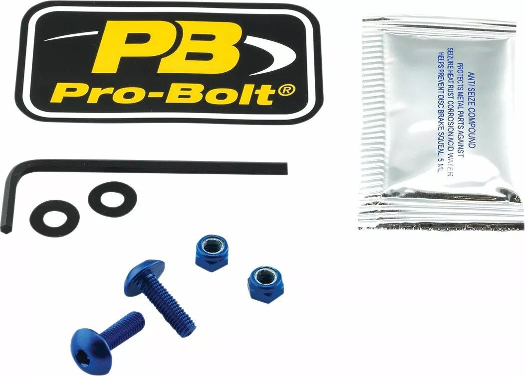 Pro bolt NPLATE20B rendszámtábla csavarok Rendszámtartók 1