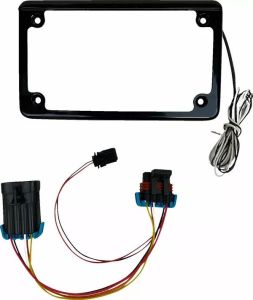 Custom dynamics CD-LPF-RZR2 LED rendszámtábla keret Rendszámtartók