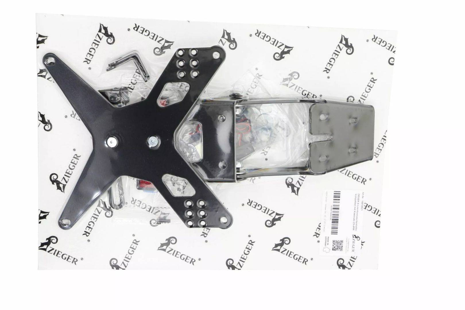 Zieger 10010521 X-Line rendszámtáblatartó E típusú Rendszámtartók 5
