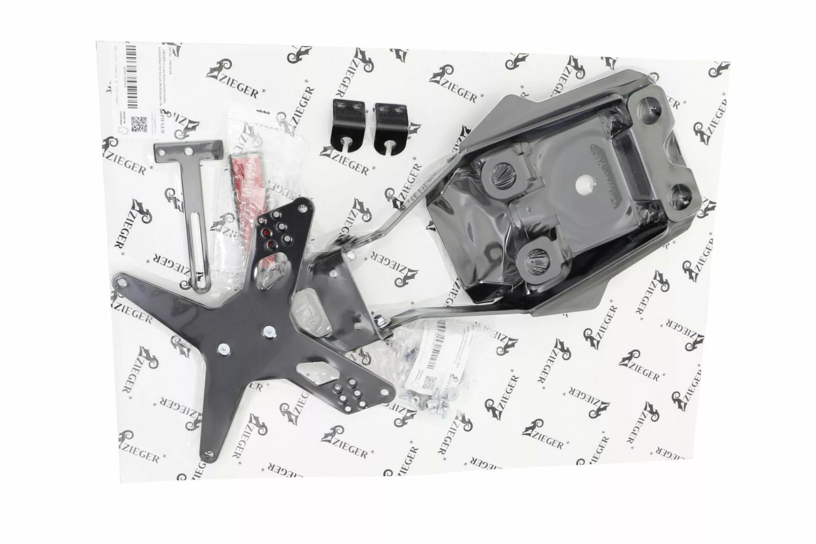 Zieger 10010325 X-Line rendszámtábla tartó E típusú Rendszámtartók 5