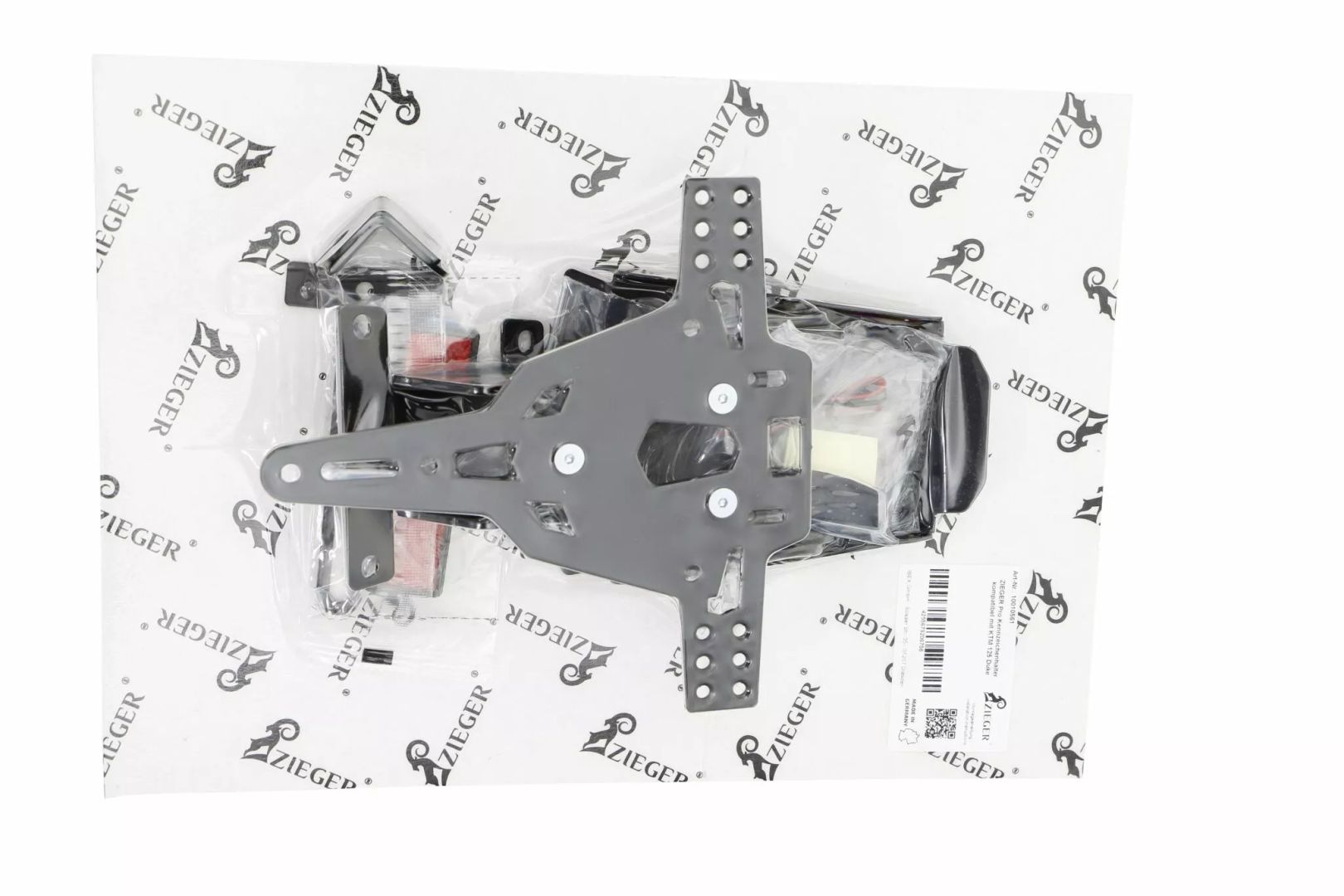 Zieger 10010561 PRO rendszámtartó A típusú Rendszámtartók 0