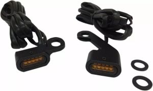 Drag specialties L22-0230CMENU LED kormányjelző lámpák Fényszóró, helyzetjelző 1
