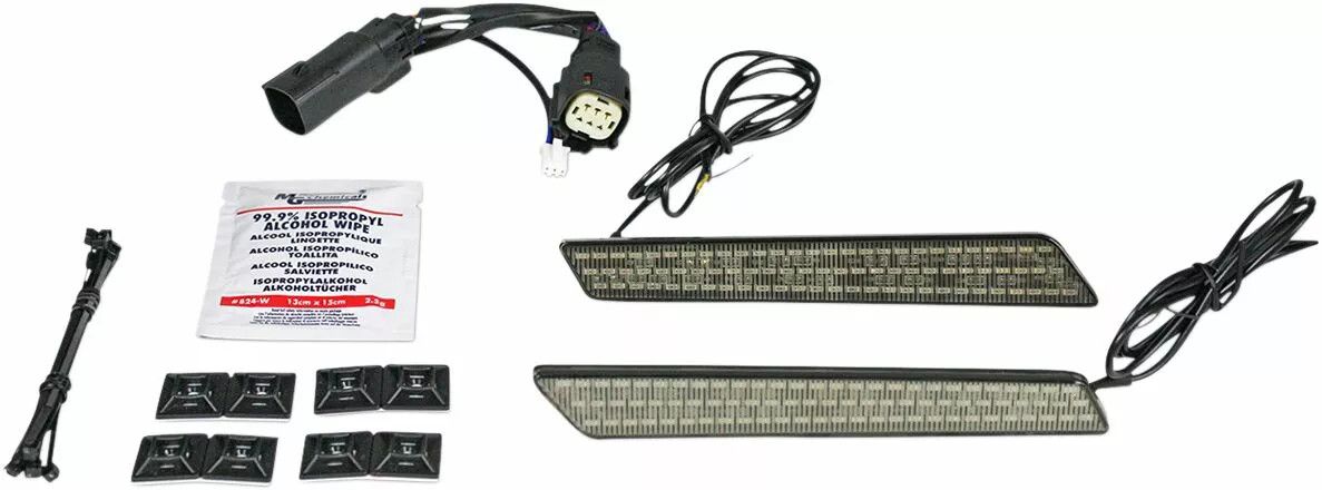 Custom dynamics CD-LATCH-SS6-S Nyeregtáska Retesz lámpák Fényszóró, helyzetjelző 0