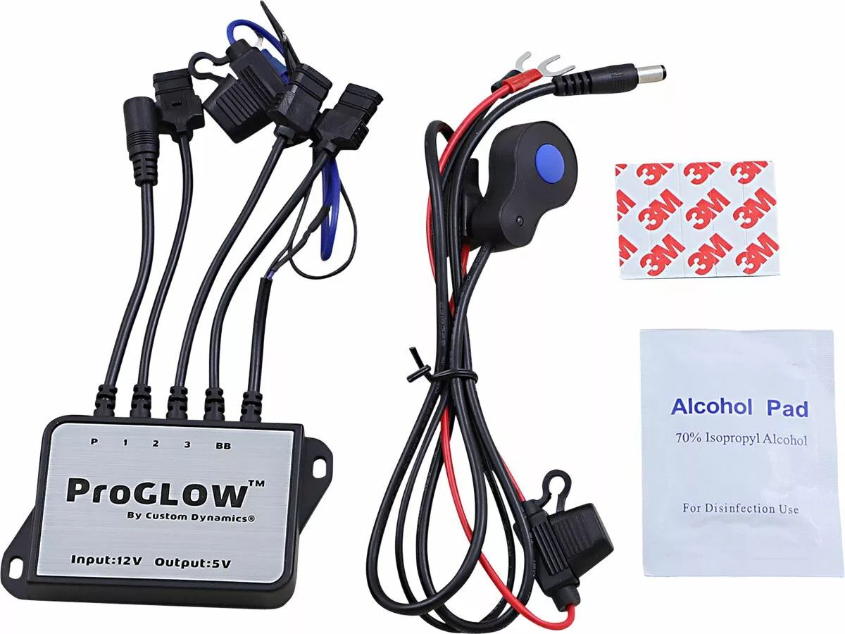 Custom dynamics PG-BTBOX-1 ProGLOW™ Bluetooth vezérlő Fényszóró, helyzetjelző 0