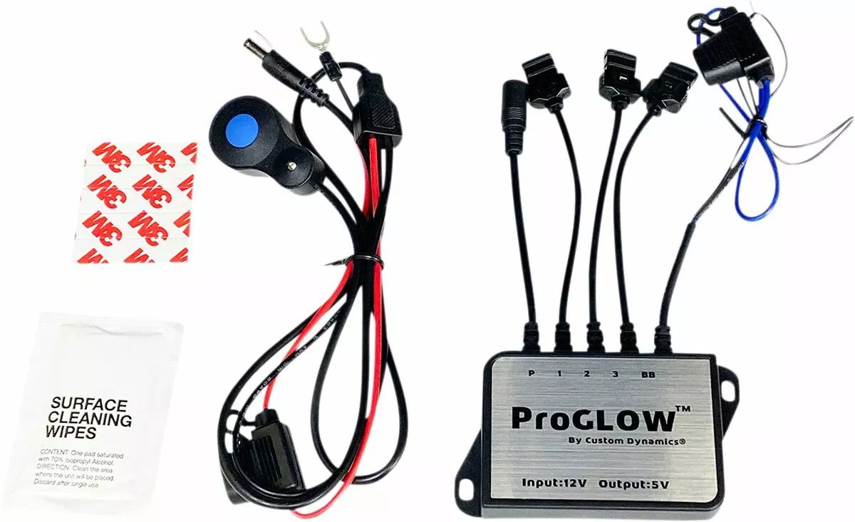 Custom dynamics PG-BTBOX-1 ProGLOW™ Bluetooth vezérlő Fényszóró, helyzetjelző 1