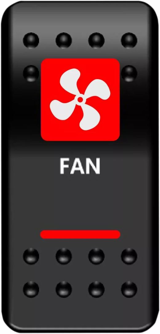 Moose utility FAN-PWR-R billenőkapcsoló Hardware & Accessories 0
