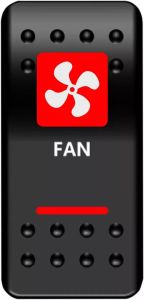 Moose utility FAN-PWR-R billenőkapcsoló Hardware & Accessories