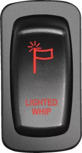 Moose utility WHP-CAR-R alacsony profilú kapcsoló Fényszóró, helyzetjelző
