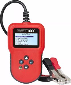 Bs battery 700605 BST 1000 ólomsav és amp; Lítium akkumulátor teszter Akkumulátor és tartozékai 6