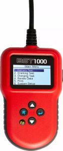 Bs battery 700605 BST 1000 ólomsav és amp; Lítium akkumulátor teszter Akkumulátor és tartozékai 9