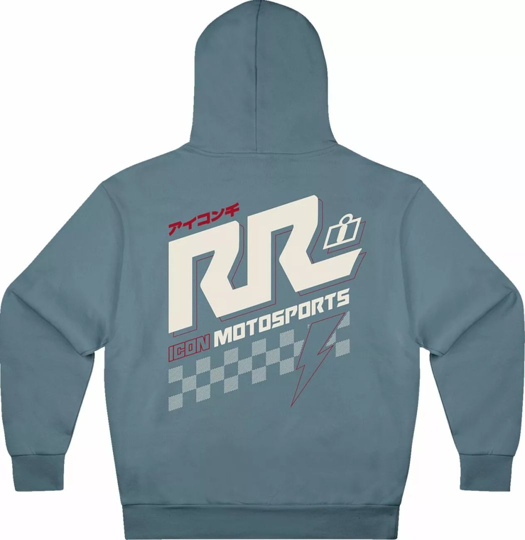 Icon 3050-7044 Rizz Rizz ™ kapucnis Motoros kabát 1