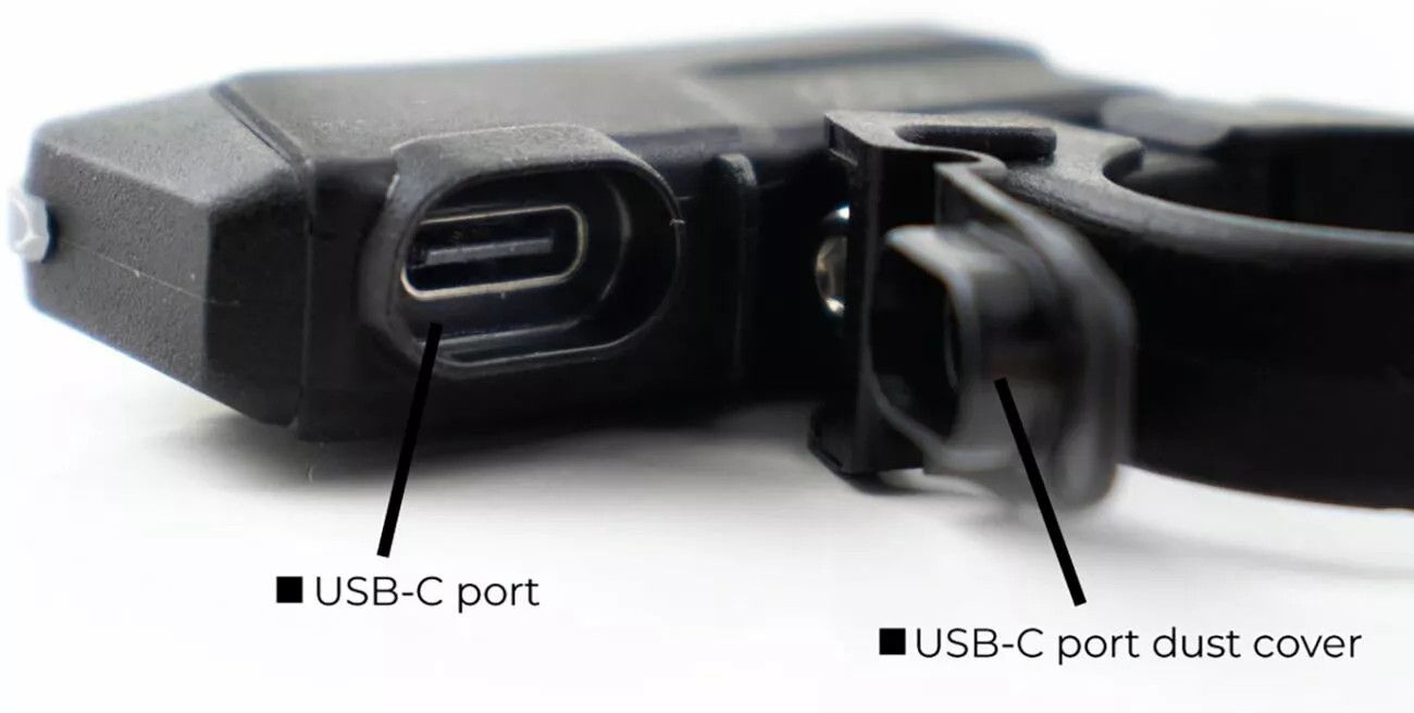 Koso north america KW011000 USB-C töltő Kameratartó, GPS tartó, telefontartó 1