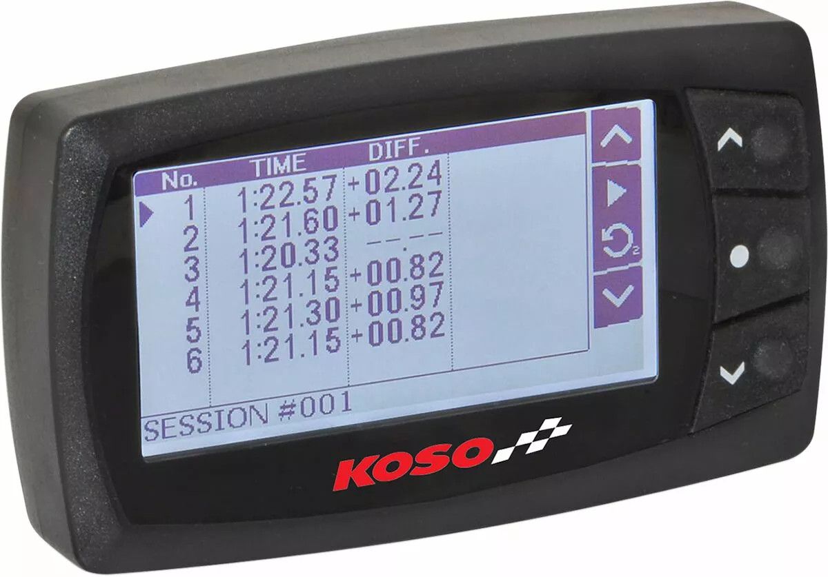 Koso north america BA045100 Mini GPS köridőzítő Fényszóró, helyzetjelző 0