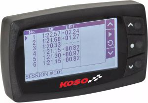 Koso north america BA045100 Mini GPS köridőzítő Fényszóró, helyzetjelző