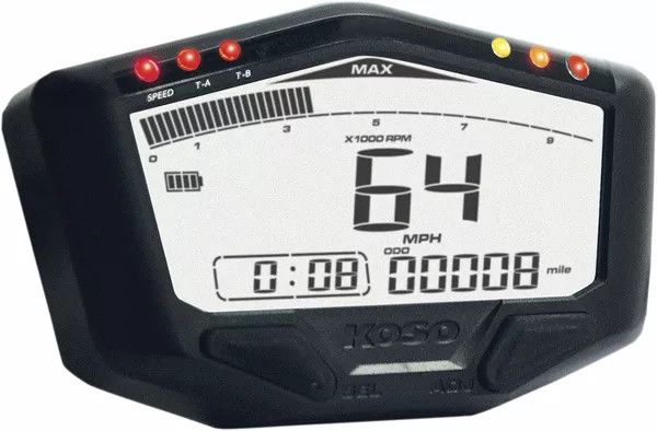 Koso north america BA022W00 DB-02 Terepsebességmérő Sebességmérő és fordulatszámmérő 0