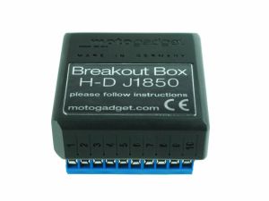 MOTOGADGET 1003115 Motoscope Pro Breakout Box Csatlakozó, vezeték, kapcsoló H&A