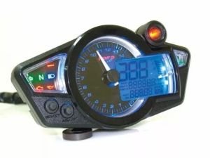 Koso north america BA011210 Rx-1N Gp-stílusú sebességmérő ABE-vel Sebességmérő és fordulatszámmérő