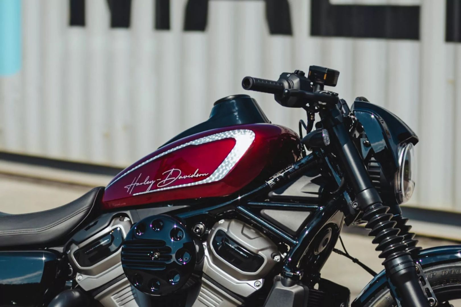 Cult werk HD-NSR028 Dash Cover Harley Sárvédő, vázvédő, idom 2