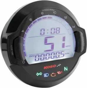 Koso north america BB642W20 DL-03SR GP stílusú sebességmérő Sebességmérő és fordulatszámmérő