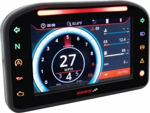 Koso north america BA062010 RX-5 Sebességmérő Sebességmérő és fordulatszámmérő