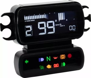 Koso north america BA080020 D2 LCD mérő Sebességmérő és fordulatszámmérő