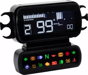 Koso north america BA080030 D2 LCD mérő Sebességmérő és fordulatszámmérő