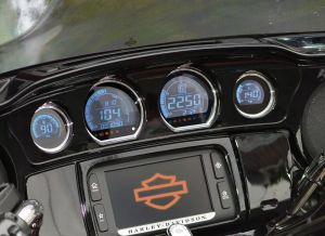 Koso north america BA064902 HD-03 - Négy részes LCD mérőkészlet Sebességmérő és fordulatszámmérő 3
