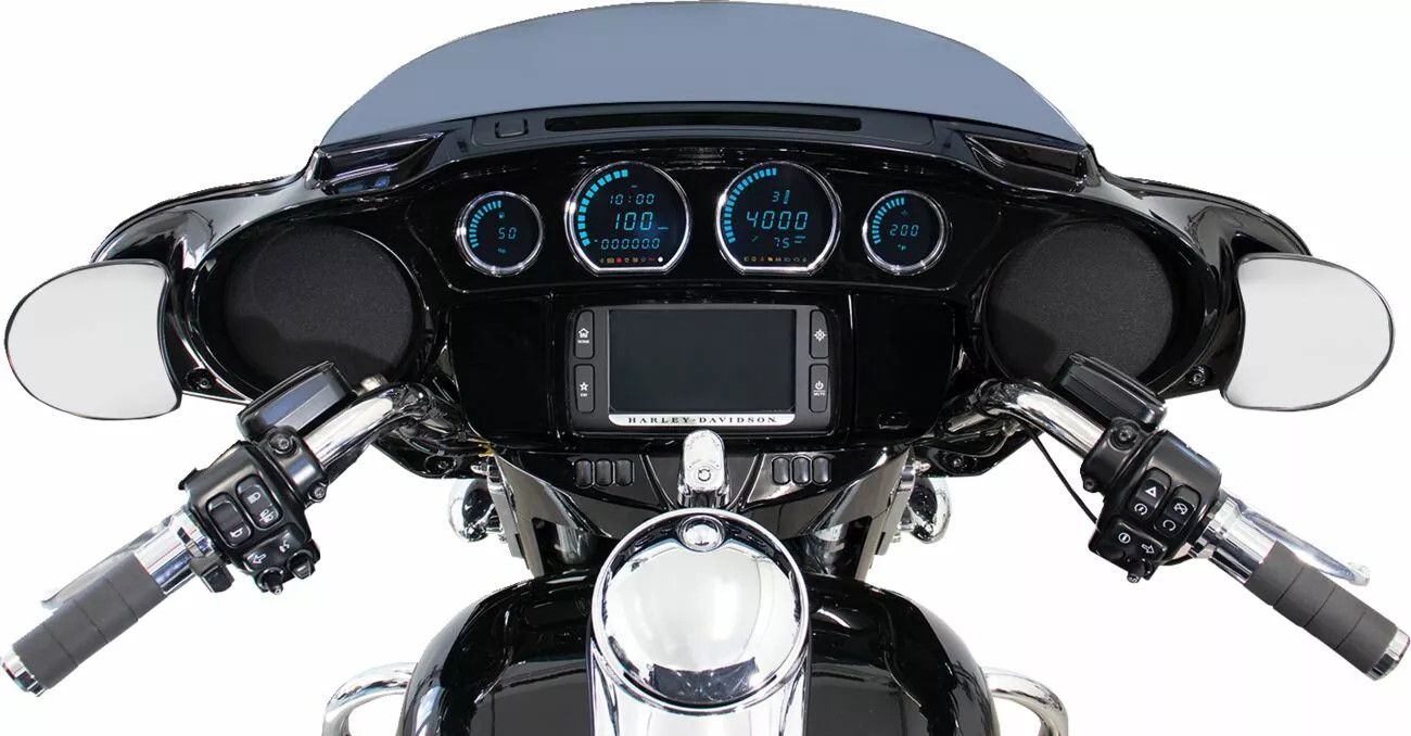 Koso north america BA064911 HD-03L négyrészes LED-mérőkészlet Sebességmérő és fordulatszámmérő 1