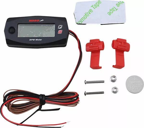 Koso north america BA033040 mini fordulatszámmérő Sebességmérő és fordulatszámmérő 0