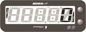 Koso north america BA054000 Pro-1 fordulatszámmérő Sebességmérő és fordulatszámmérő