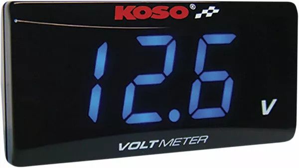 Koso north america BA024B00 szupervékony voltmérő Sebességmérő és fordulatszámmérő 0