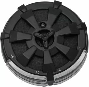 Kuryakyn KUR7383 Alley Cat LED üzemanyag- és akkumulátormérő Sebességmérő és fordulatszámmérő