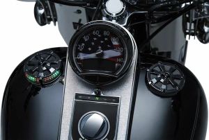 Kuryakyn KUR7383 Alley Cat LED üzemanyag- és akkumulátormérő Sebességmérő és fordulatszámmérő 1