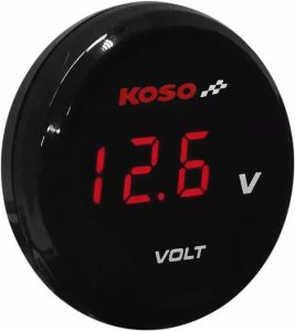 Koso north america BA067R00 I-Gear Voltmérő Sebességmérő és fordulatszámmérő