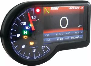 Koso north america BA071000 RX-3 TFT többfunkciós mérő Sebességmérő és fordulatszámmérő 2
