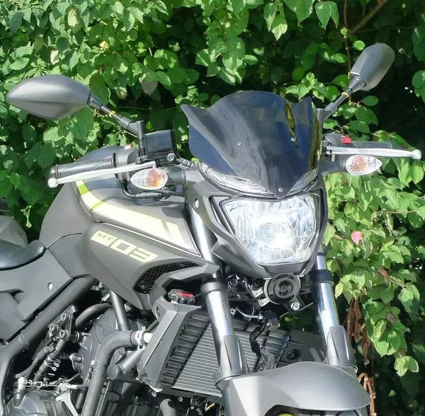 Bullster BY173RCNO Saute Vent Yamahához Szélvédő, plexi, fejidom 0